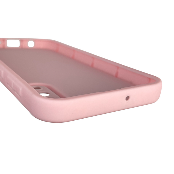 Чехол силиконовый Soft Touch с 3D принтом женским для Samsung Galaxy A50s (SM-A507F) розовый (Полная защита камеры) 0042724 фото