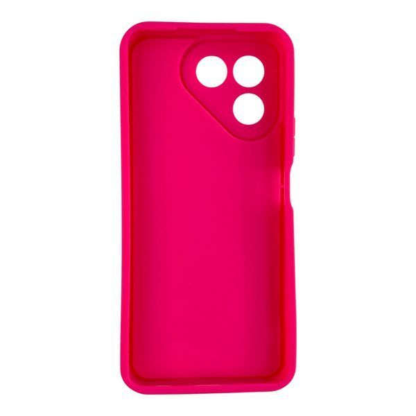 Чехол силиконовый Soft Touch для Tecno Pova 7 Neo (LJ6) малиновый (Полная защита камеры) 0054491 фото