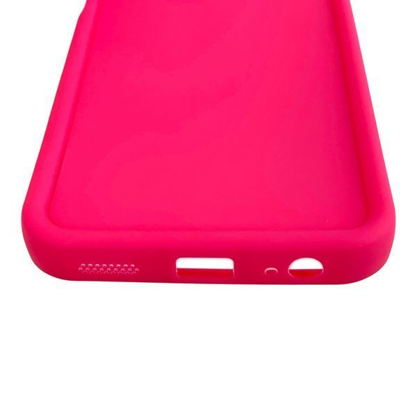 Чехол силиконовый Soft Touch для Tecno Pova 7 Neo (LJ6) малиновый (Полная защита камеры) 0054491 фото