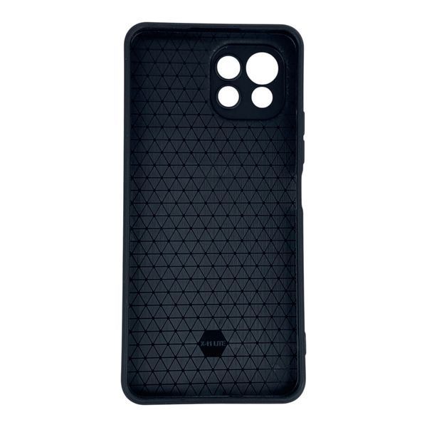 Чехол противоударный для Xiaomi Mi 11 Lite с магнитной пластиной со шторкой на камере красный 0050794 фото