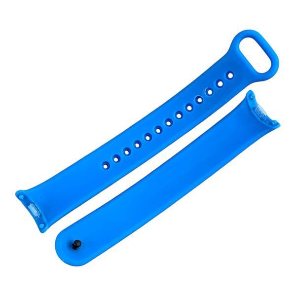 Ремінець силіконовий для Xiaomi Mi Smart Band 8 синій Blue 0062391 фото
