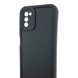 Чехол силиконовый Soft Touch для Samsung Galaxy A03s черный (Полная защита камеры) 0053952 фото 4