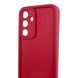 Чехол силиконовый Soft Touch для Samsung Galaxy S24 FE бордовый (Полная защита камеры) 0054097 фото 4