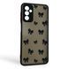 Чехол для телефона Samsung Galaxy M23 5G (SM-M236) с 3D принтом бантиков с высокими бортами на самсунг м23 черный 0033562 фото 1