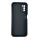 Чехол силиконовый Soft Touch для Samsung Galaxy A03s черный (Полная защита камеры) 0053952 фото 2