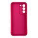 Чохол силіконовий Soft Touch для Samsung Galaxy S22 малиновий (Повний захист камери) 0054052 фото 2