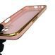 Чохол для Oppo A54 4G з кільцем MagSafe із золотою окантовкою на оппо а54 пудровий gs1 0022203 фото 2