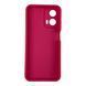 Чохол силіконовий Soft Touch для Motorola G24 малиновий (Повний захист камери) 0054384 фото 2
