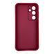 Чехол силиконовый Soft Touch для Samsung Galaxy S24 FE бордовый (Полная защита камеры) 0054097 фото 2