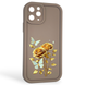 Чохол силіконовий Soft Touch з 3D принтом жіночим для Apple iPhone 11 Pro коричневий (Повний захист камери) 0042446 фото 1