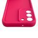 Чохол силіконовий Soft Touch для Samsung Galaxy S22 малиновий (Повний захист камери) 0054052 фото 5