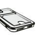 Чехол для Apple iPhone 11 Pro Max с чёрной окантовкой с карманом для карт на айфон 11 про макс чёрный 0012991 фото 6