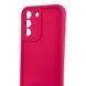 Чохол силіконовий Soft Touch для Samsung Galaxy S22 малиновий (Повний захист камери) 0054052 фото 4