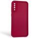 Чехол силиконовый Soft Touch для Samsung Galaxy A70 бордовый (Полная защита камеры) 0054002 фото 1