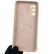 Чехол для Samsung Galaxy S20 FE (SM-G780G) силиконовый с микрофиброй нескользящий на самсунг с20 фе пудровый 0032169 фото 2