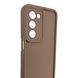 Чехол силиконовый Soft Touch для Oppo A5 5G коричневый (Полная защита камеры) 0054215 фото 3