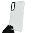 Чохол для Samsung Galaxy S21 FE SM-G990B із захистом камери з високими бортами на самсунг с21 фе прозорий