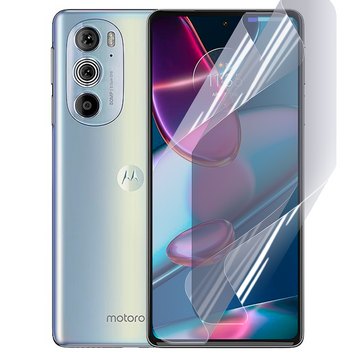Плёнка гидрогелевая для Motorola Moto Edge Plus 2022 глянцевая на моторола эдж плюс 2022 прозрачная 0033681 фото