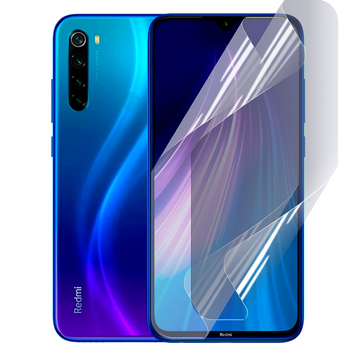 Плёнка гидрогелевая для Xiaomi Redmi Note 8 глянцевая противоударная на сяоми редми нот 8 прозрачная 0003481 фото