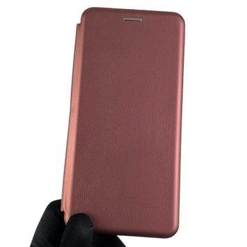 Чехол-книжка для Xiaomi Redmi Note 13 Pro Plus с подставкой на сяоми редми нот 13 про плюс бордовая 0004103 фото