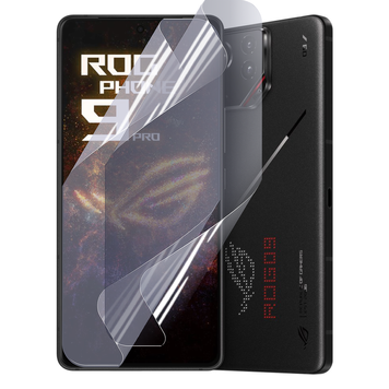 Плёнка гидрогелевая для Asus ROG Phone 9 Pro глянцевая противоударная на асус рог фон 9 про прозрачная 0036074 фото