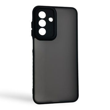 Чехол для Samsung Galaxy A26 5G черный матовый полупрозрачный (бампер, защита камеры) 0062190 фото