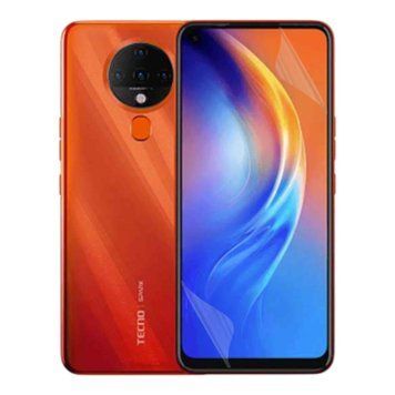 Антишпион приватная плёнка гидрогелевая для Tecno Spark 6 противоударная на Техно спарк 6 прозрачная 0028625 фото