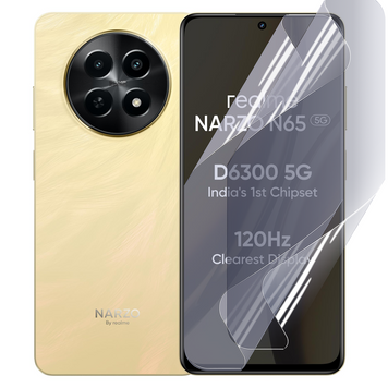 Плівка гідрогелева для Realme Narzo N65 глянсова протиударна на реалмі нарзо н65 прозора 0033985 фото