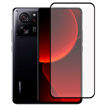 Защитное стекло для телефона Xiaomi 13T противоударное полноэкранное на сяоми 13т черное 0038817 фото