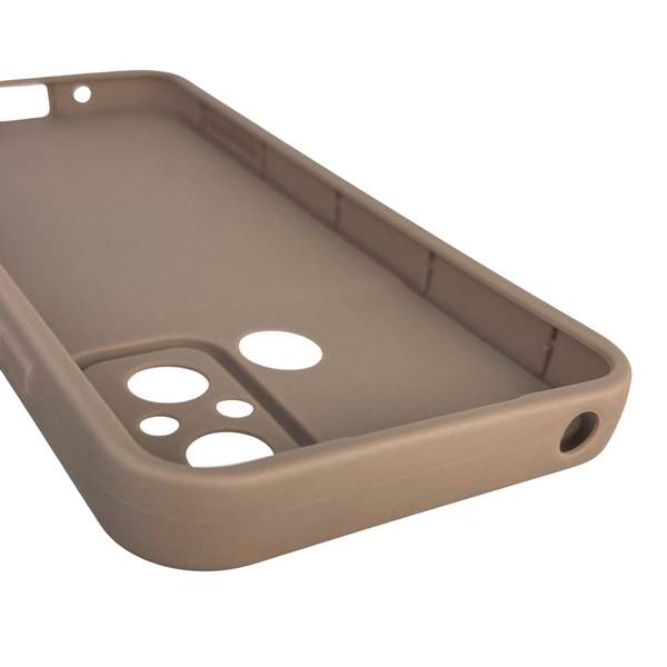 Чохол силіконовий Soft Touch з 3D принтом для Xiaomi Poco C55 коричневий (Повний захист камери) 0040686 фото