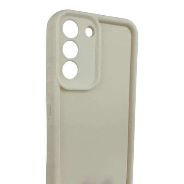 Чохол силіконовий Soft Touch для Samsung Galaxy S22 молочний (Повний захист камери) 0054053 фото