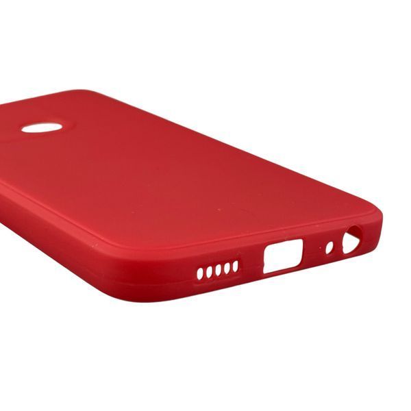 Чохол для TECNO Spark 8C (KG5n) з квадратними гранями із захистом камери на техно спарк 8с червоний 0012662 фото
