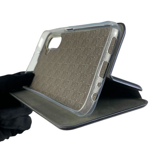 Чехол-книжка для Samsung Galaxy A05S SM-A057 с подставкой на самсунг а05с тёмно-синяя 0000835 фото