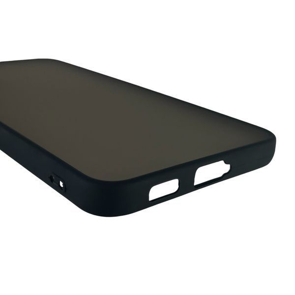 Чехол для Samsung Galaxy S22 Plus (SM-S906B) матовый с высокими бортами на самсунг с22 плюс чёрный 0012131 фото