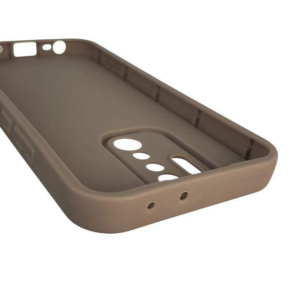 Чохол силіконовий Soft Touch з 3D принтом для Xiaomi Redmi 9 коричневий (Повний захист камери) 0040744 фото