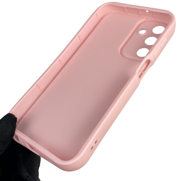 Чехол силиконовый Soft Touch с 3D принтом для Samsung Galaxy M15 5G розовый (Полная защита камеры) 0040586 фото