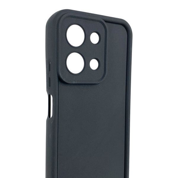 Чехол силиконовый Soft Touch для Xiaomi Poco C85 черный (Полная защита камеры) 0053853 фото