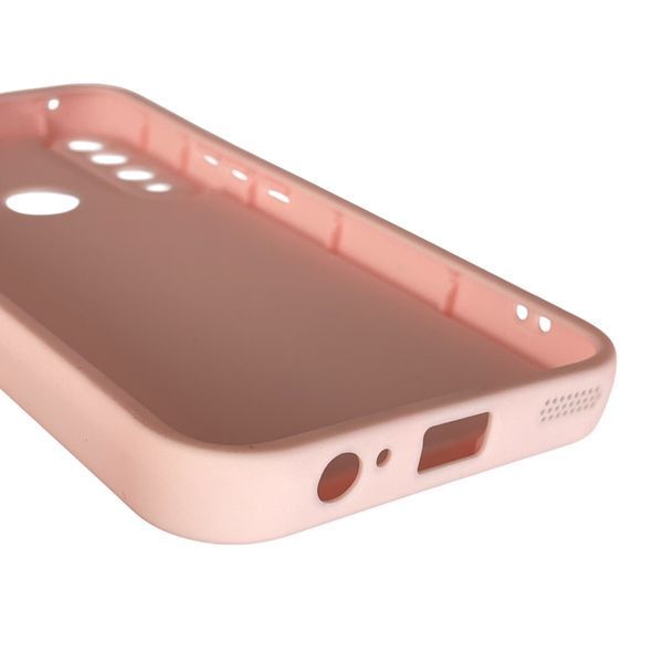 Чохол силіконовий Soft Touch з 3D принтом кумедний тед ведмідик для Huawei P Smart Z рожевий (Повний захист камери) 0049123 фото