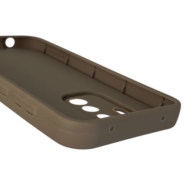 Чехол силиконовый Soft Touch для Xiaomi Redmi Note 8 Pro коричневый (Полная защита камеры) 0044115 фото