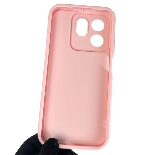 Чехол силиконовый Soft Touch с 3D принтом для Infinix Smart 9 розовый (Полная защита камеры) 0044374 фото