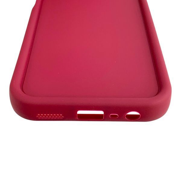 Чохол силіконовий Soft Touch для Oppo A72 бордовий (Повний захист камери) 0054324 фото