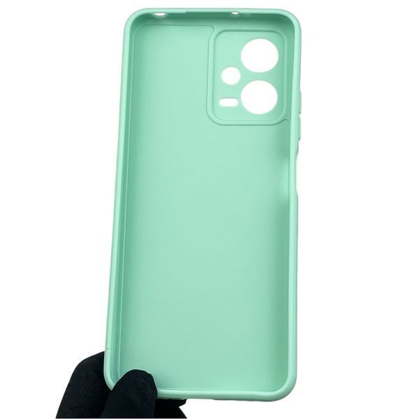 Чохол для Xiaomi POCO X5 5G з квадратними гранями із захистом камери на сяомі поко х5 м'ятний 0012714 фото