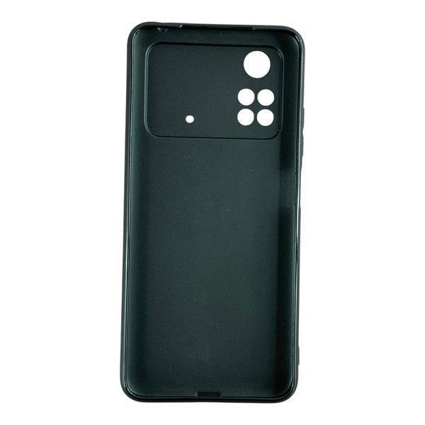 Чохол для Xiaomi Poco M4 Pro 4G чорний матовий TPU (тонкий, матовий) 0059964 фото