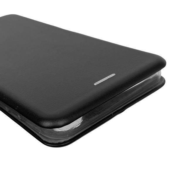 Чехол-книжка для Samsung Galaxy A03 core SM-A032F с подставкой на самсунг а03 кор чёрная 0002107 фото