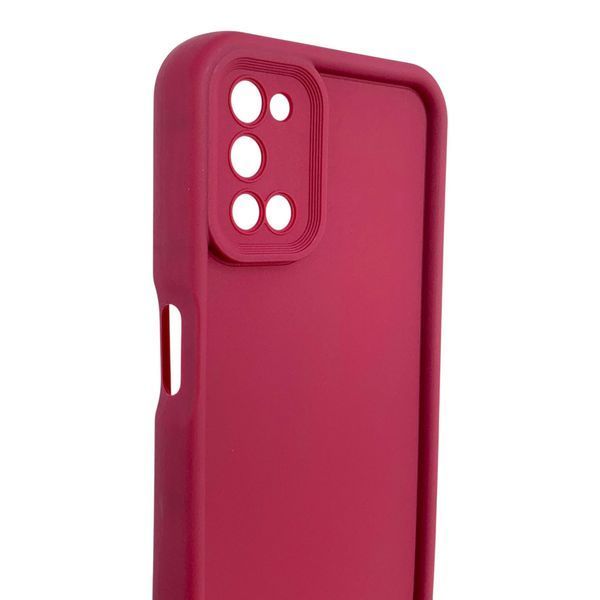 Чохол силіконовий Soft Touch для Oppo A72 бордовий (Повний захист камери) 0054324 фото