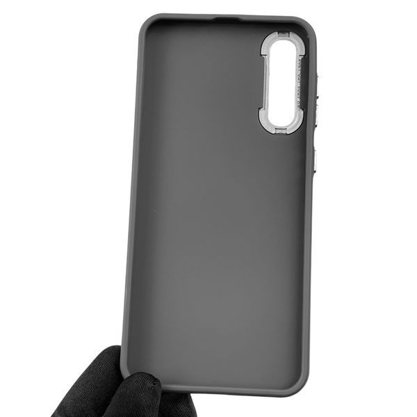Чохол для Samsung Galaxy A30s (SM-A307F) із захистом на камері з мікрофіброю на самсунг а30с темно-сірий 0012181 фото
