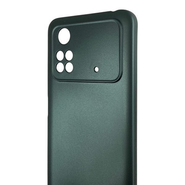 Чохол для Xiaomi Poco M4 Pro 4G чорний матовий TPU (тонкий, матовий) 0059964 фото