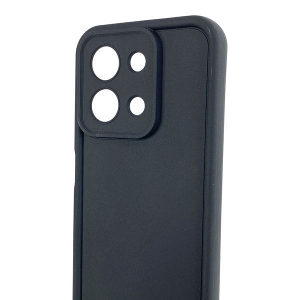 Чехол силиконовый Soft Touch для Xiaomi Poco C85 черный (Полная защита камеры) 0053853 фото