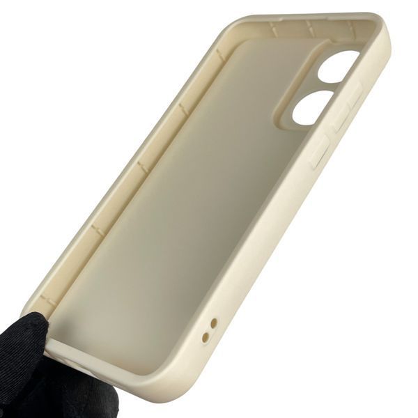 Чохол силіконовий оригінальний Soft Touch з 3D принтом мему сібу для Oppo A78 4G молочний (Повний захист камери) 0047382 фото