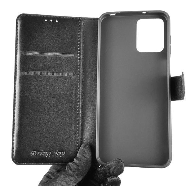 Чехол-книжка для Motorola Moto G13 (PAWV0015) с застёжкой на магните на моторола г13 черная 0011870 фото